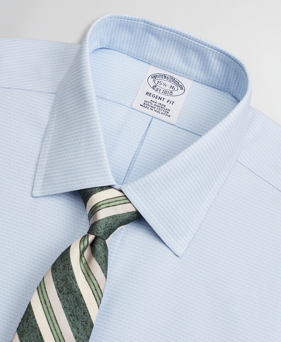 Silk and Linen Textured Variegated Stripe and Dot Tie