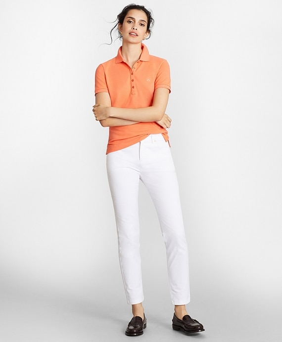 Stretch Supima® Cotton Pique Polo Shirt