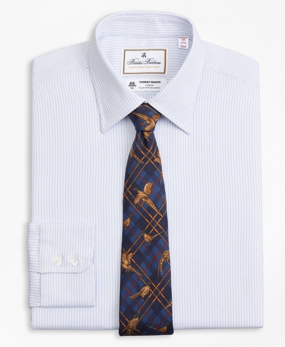 Luxury Collection Madison Classic-Fit Dress Shirt, Franklin Spread Collar Textured Stripe