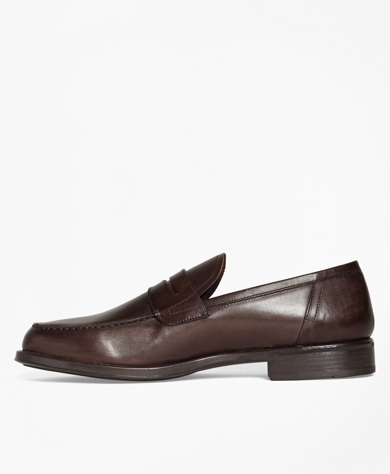 1818 Footwear Rubber-Sole Leather Penny Loafers