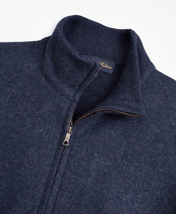 Golden Fleece® Wool Zip-Up Sweater Jacket