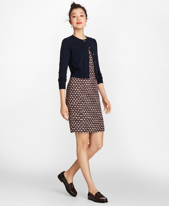 Merino Wool Cropped Cardigan