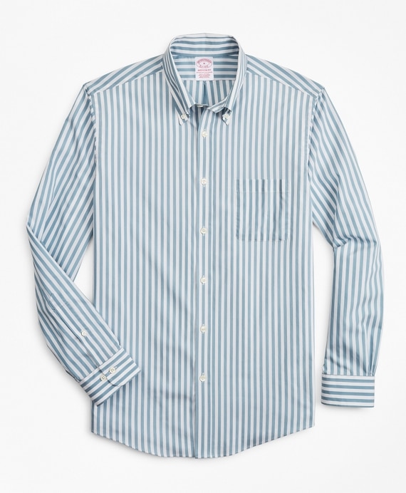 Madison Classic-Fit Sport Shirt, Performance Series with COOLMAX®, Stripe