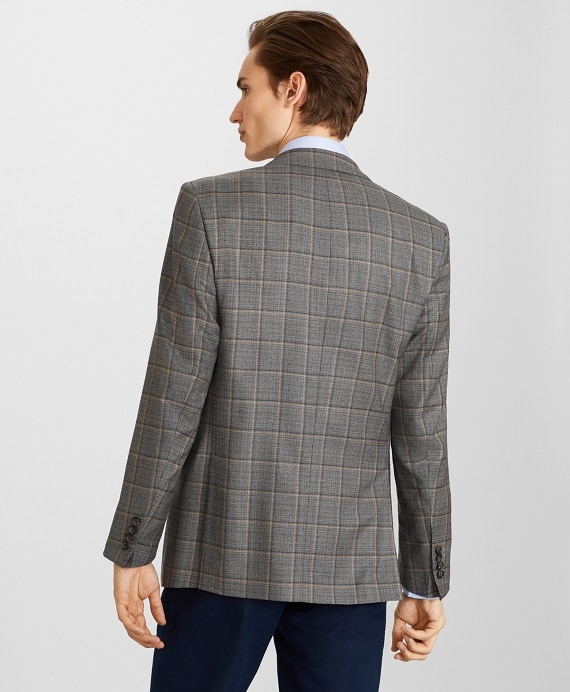 Milano Fit Double Windowpane Sport Coat