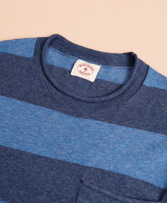 Striped Cotton Sweater