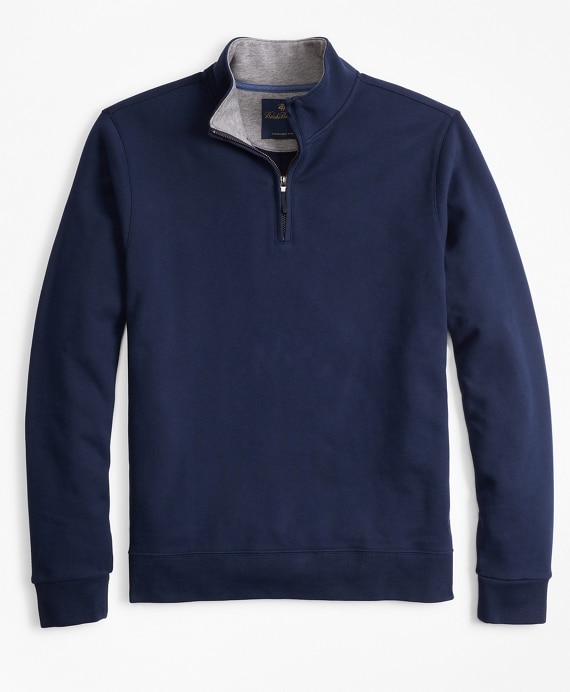 French Terry Half-Zip