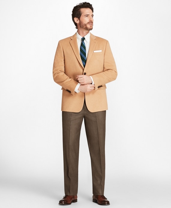 Regent Fit Camel Hair Sport Coat