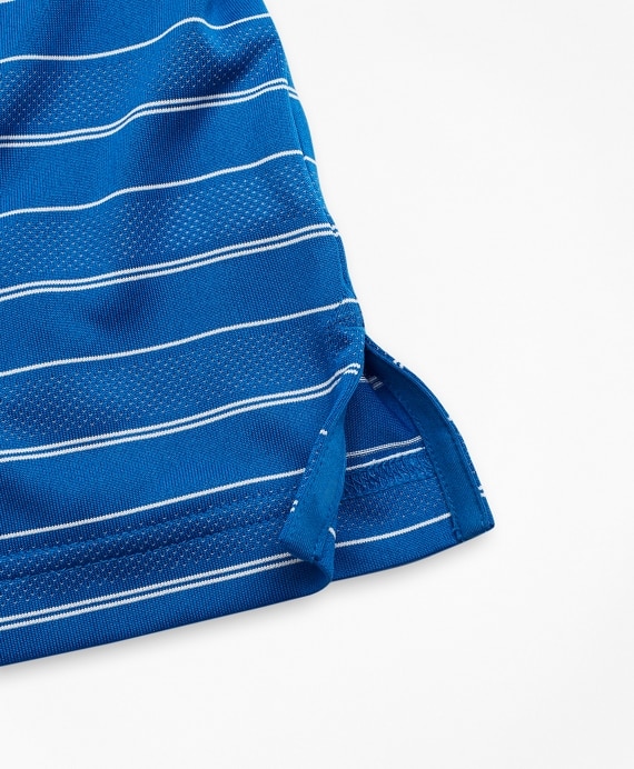 Performance Series Bird's-Eye Stripe Polo Shirt