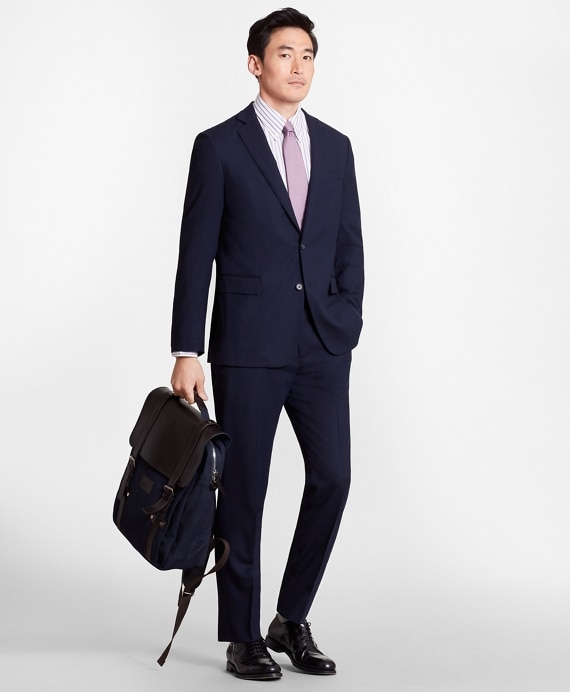 Regent Fit BrooksCool® Navy Suit