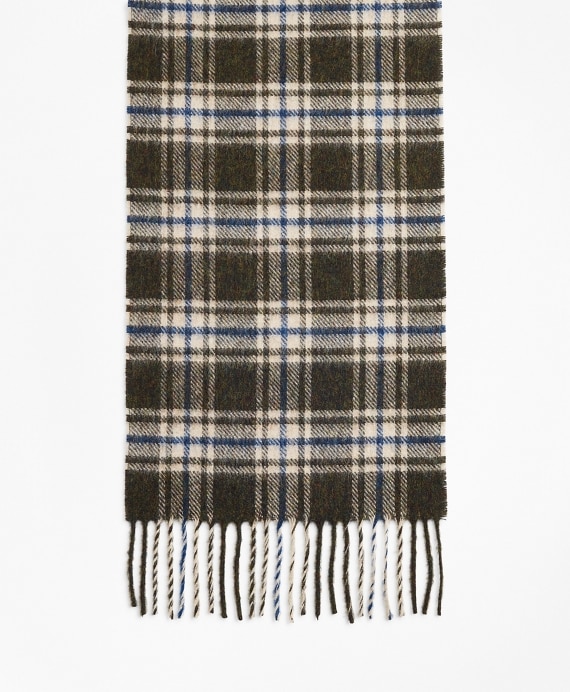 Olive Tartan Scarf