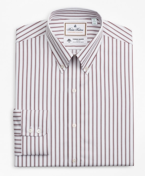 Luxury Collection Madison Classic-Fit Dress Shirt, Button-Down Collar Stripe