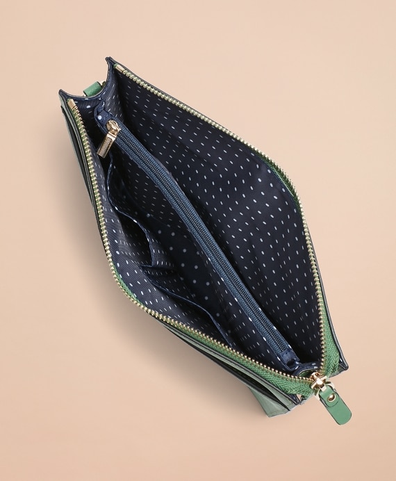 Saffiano Leather Cross-Body Bag