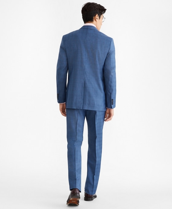 Regent Fit Two-Button Plaid 1818 Suit