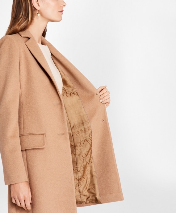 Camel Hair Car Coat