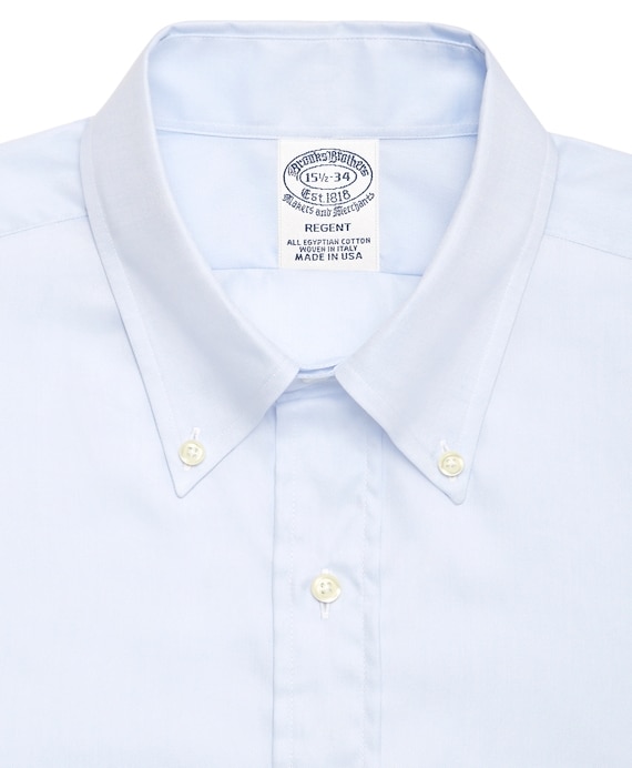 Regent Fitted Dress Shirt, Button-Down Collar