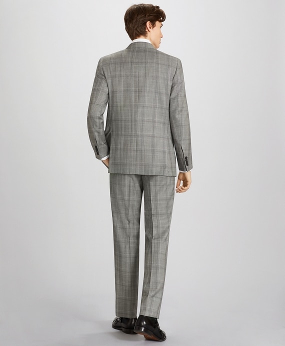 Milano Fit Three-Button Plaid 1818 Suit