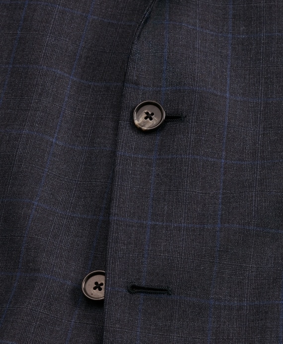 Regent Fit Plaid 1818 Suit
