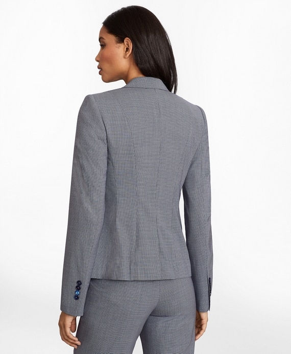 Petite Houndstooth BrooksCool® Merino Wool Jacket