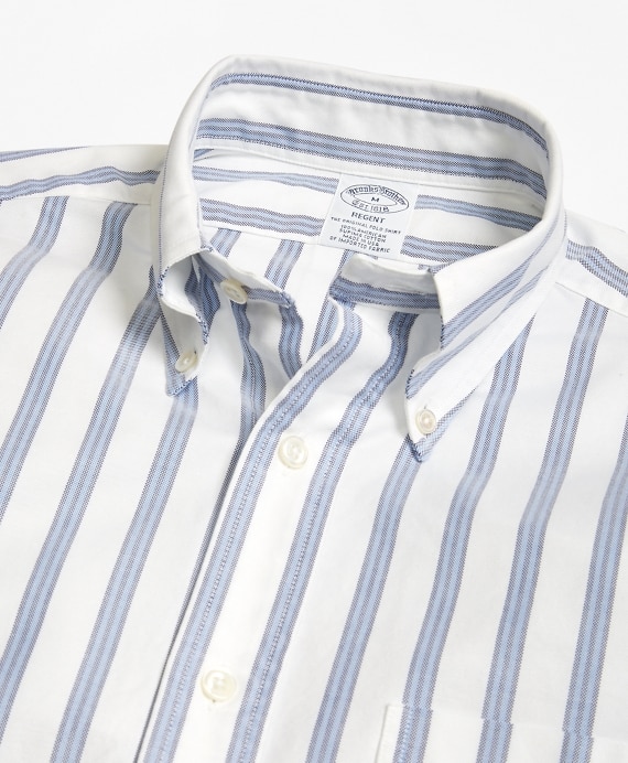 Regent Fit Oxford BB#1 Stripe Sport Shirt