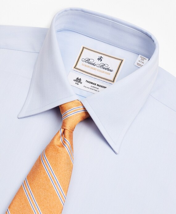 Luxury Collection Soho Extra-Slim-Fit Dress Shirt, Franklin Spread Collar Herringbone