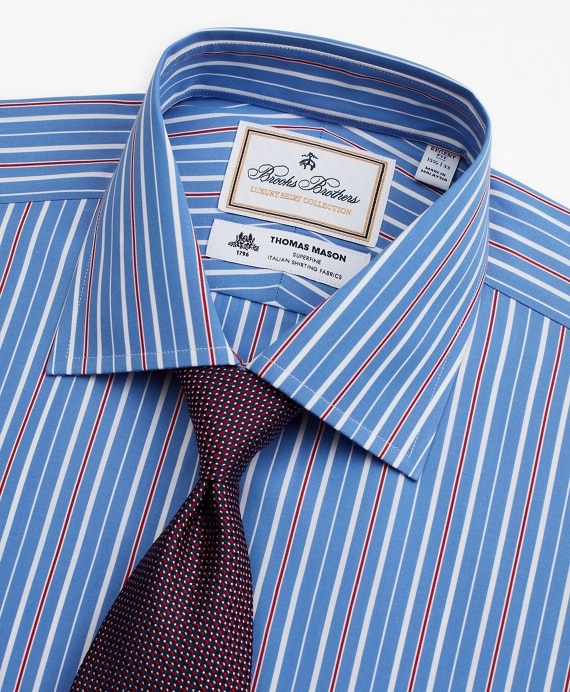Luxury Collection Regent Fitted Dress Shirt, Franklin Spread Collar Multi-Stripe