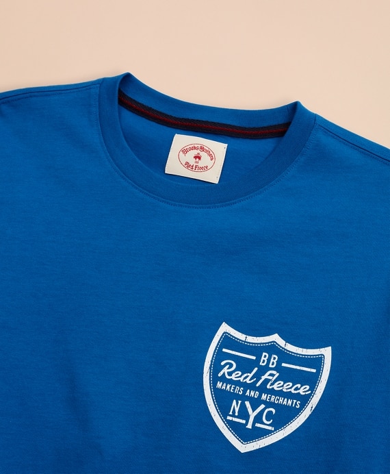 Red Fleece NYC Graphic T-Shirt