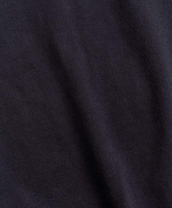 Golden Fleece® 3-D Knit Fine-Gauge Buttonless Sea Island Cotton Polo Sweater