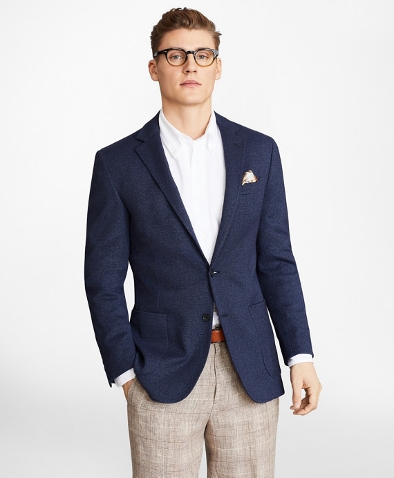 Regent Fit Two-Button Knit Sport Coat