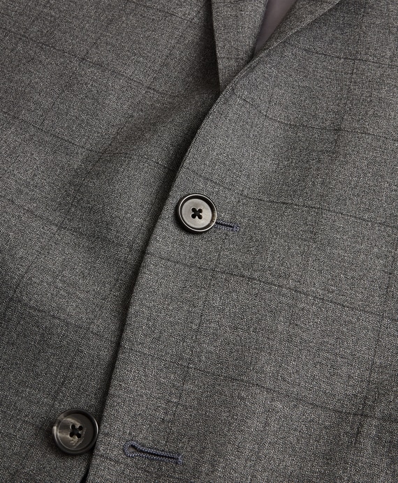 Regent Fit Blue Windowpane 1818 Suit