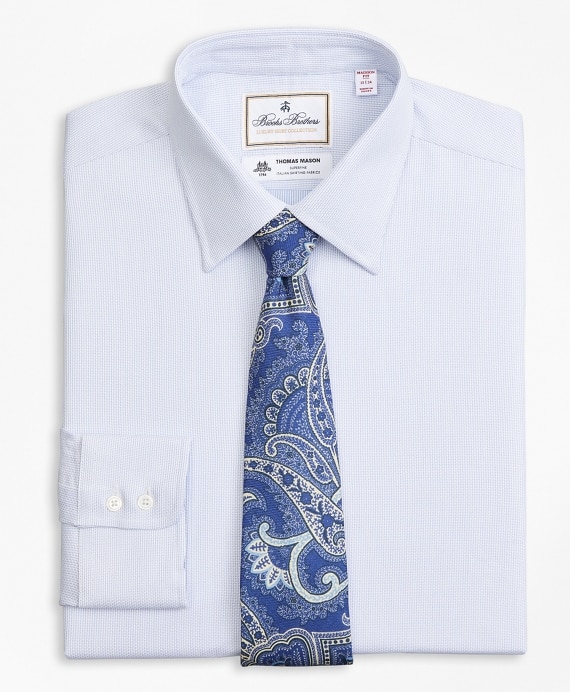 Luxury Collection Madison Classic-Fit Dress Shirt, Franklin Spread Collar Broken Stripe