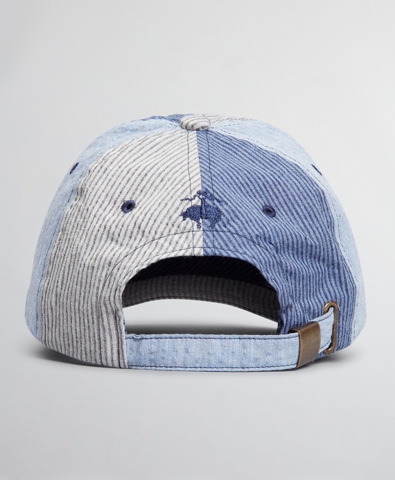 Seersucker Fun Baseball Cap