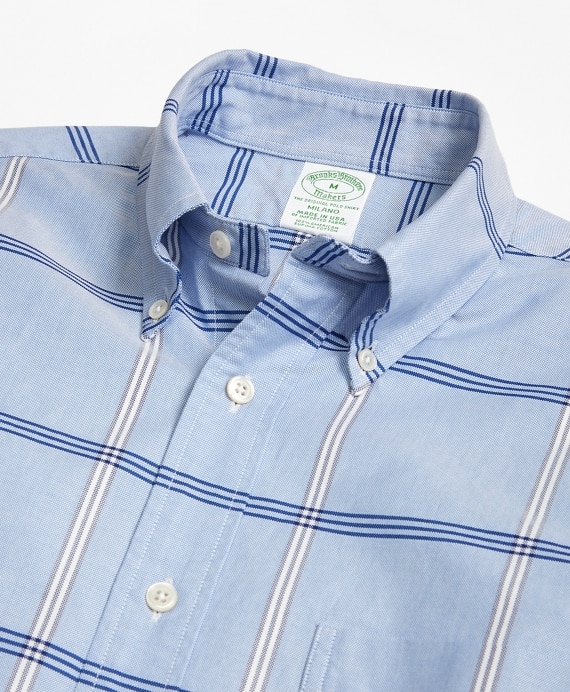 Milano Fit Oxford BB#1 Windowpane Sport Shirt
