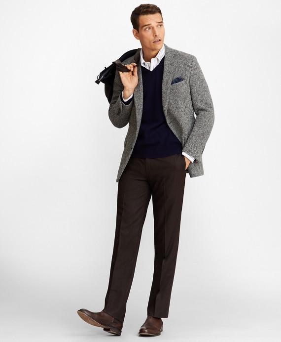 Regent Fit Harris Tweed Sport Coat