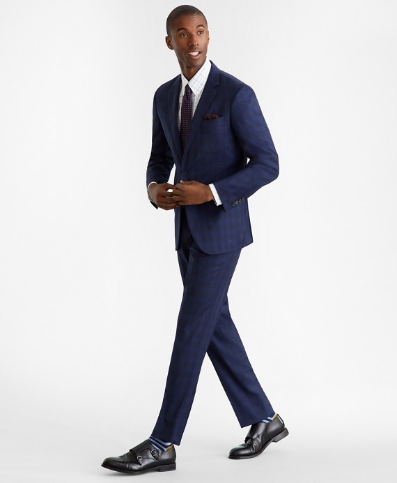 Milano Fit Glen Plaid 1818 Suit