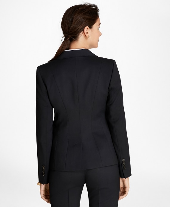 Petite Wool Two-Button Jacket