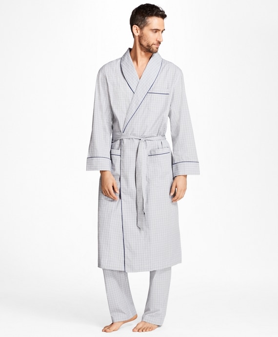 Plaid Robe