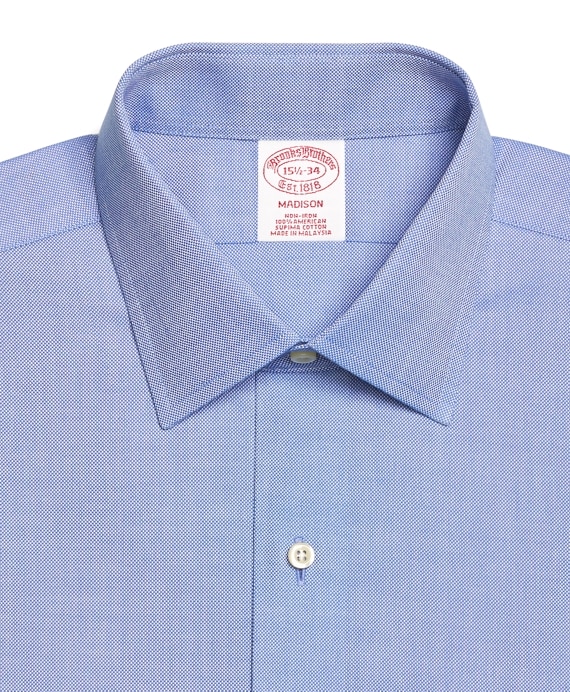 Madison Classic-Fit Dress Shirt, Non-Iron Royal Oxford