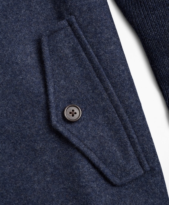 Golden Fleece® Wool Zip-Up Sweater Jacket