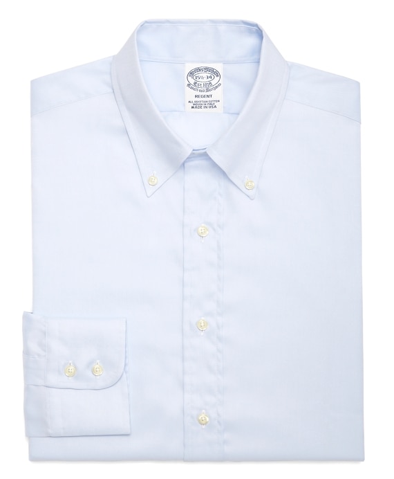 Regent Fitted Dress Shirt, Button-Down Collar