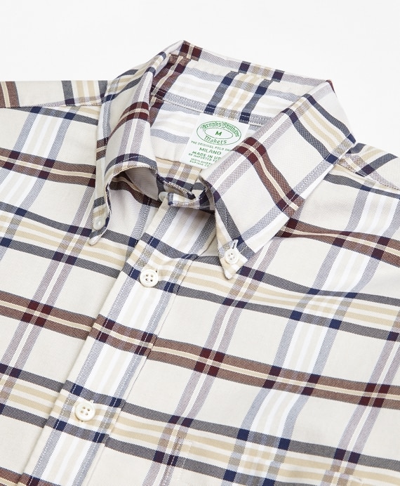 Milano Fit Oxford Tartan Sport Shirt
