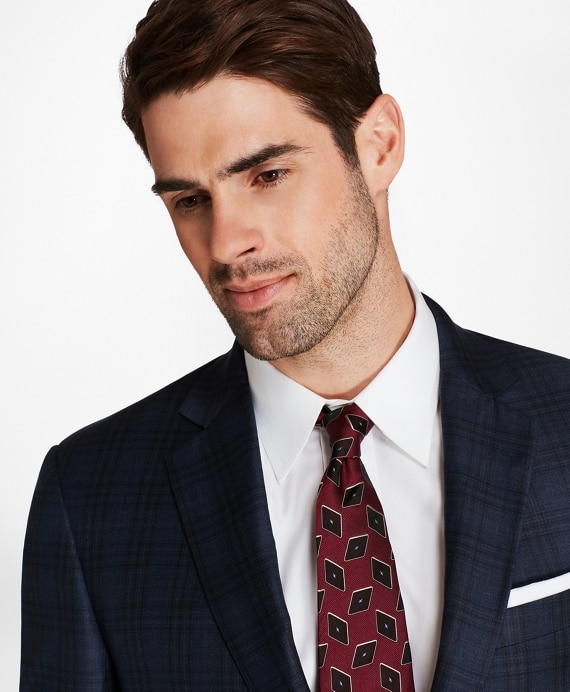 Regent Fit Blue Plaid with Deco Sport Coat