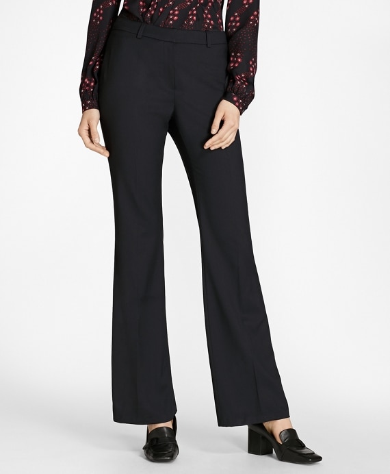 Wool Wide-Leg Pants