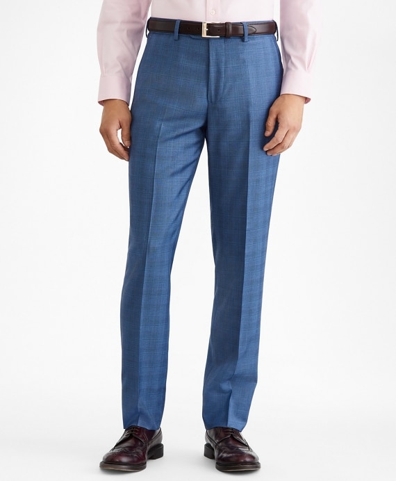 Regent Fit Two-Button Plaid 1818 Suit