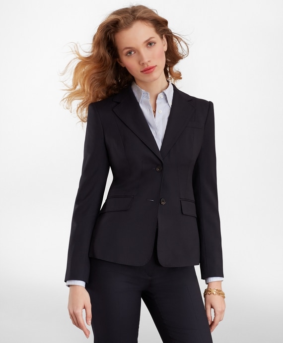 Wool Two-Button Jacket