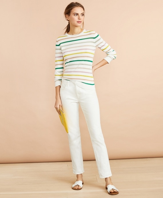 Shimmer Stripe Sweater