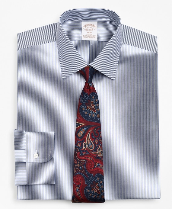 Stretch Soho Extra-Slim Fit Dress Shirt, Non-Iron Stripe