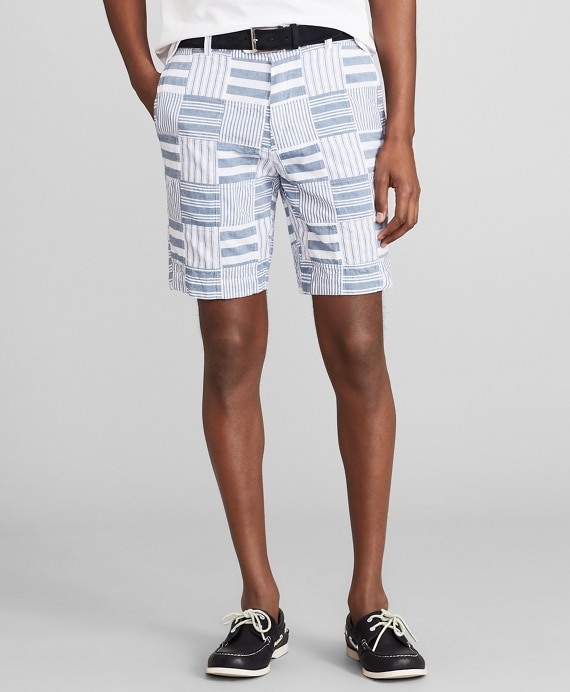 Patchwork Madras Shorts