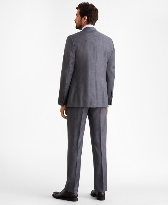 Regent Fit Two-Button Grey Stripe 1818 Suit