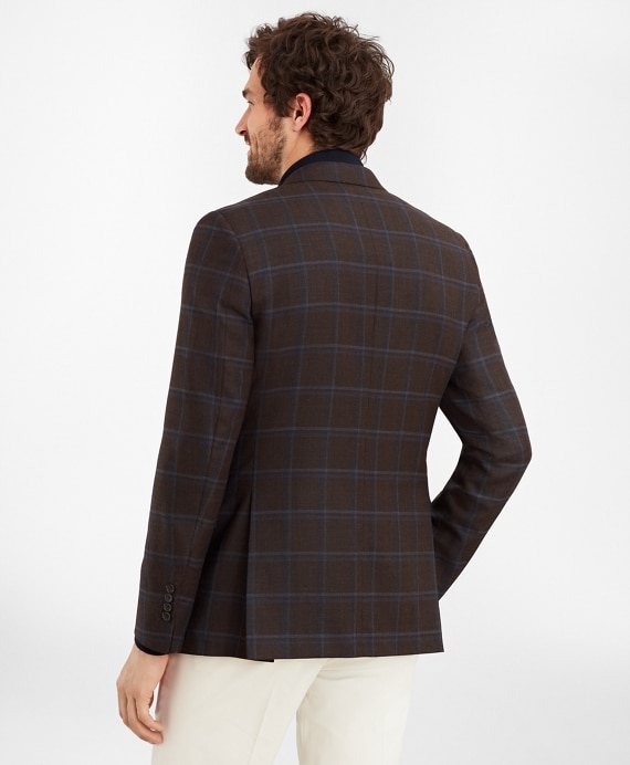 Regent Fit Plaid Sport Coat