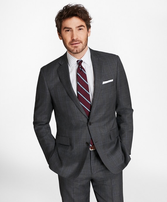 Regent Fit Plaid with Deco 1818 Suit